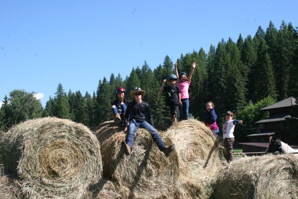 Family Week at the Bar W Guest Ranch Whitefish MT