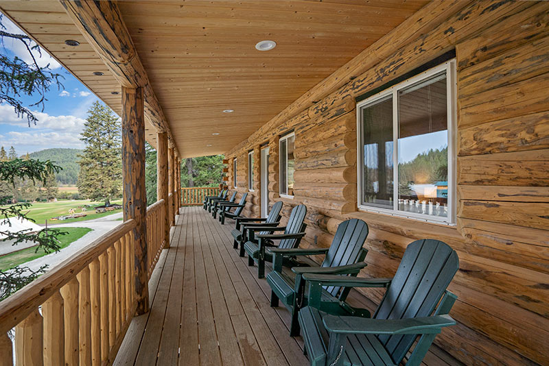New Cabins at the Bar W Guest Ranch in Whitefish Mt