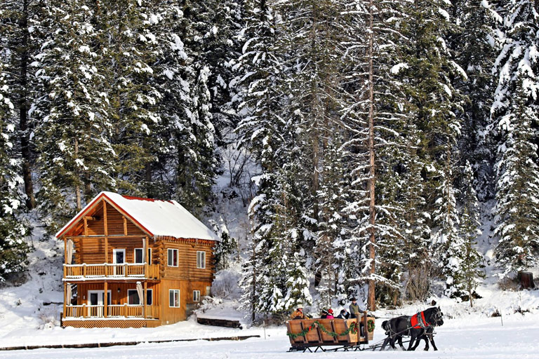 Great Norther Backcountry Cat Ski & Ride Tours at the Bar W Guest Ranch in Whitefish MT