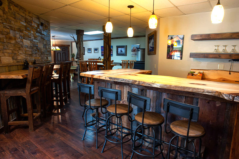Main Lodge Suites at the Bar W Guest Ranch in Whitefish Mt