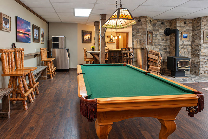 Main Lodge Suites at the Bar W Guest Ranch in Whitefish Mt