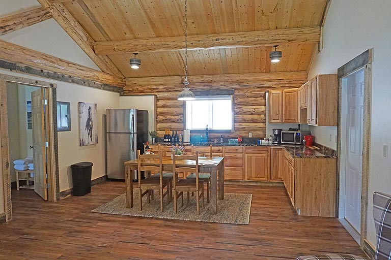 New Cabins at the Bar W Guest Ranch in Whitefish Mt