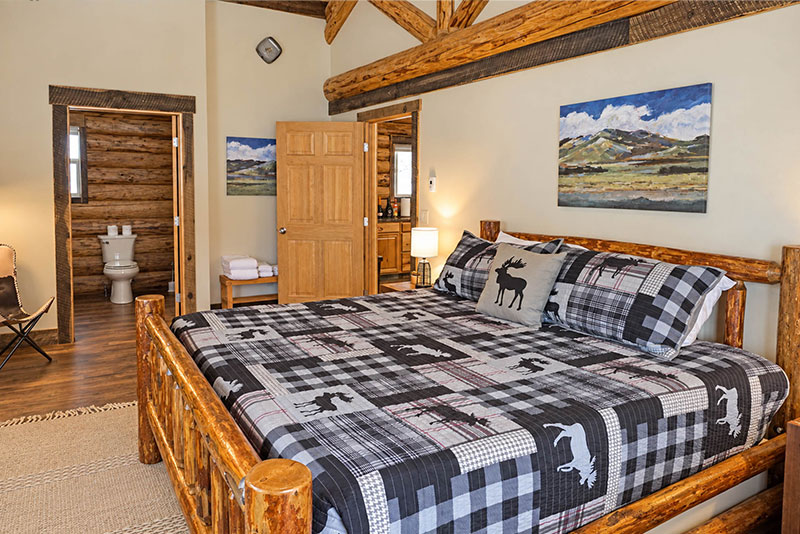 New Cabins at the Bar W Guest Ranch in Whitefish Mt