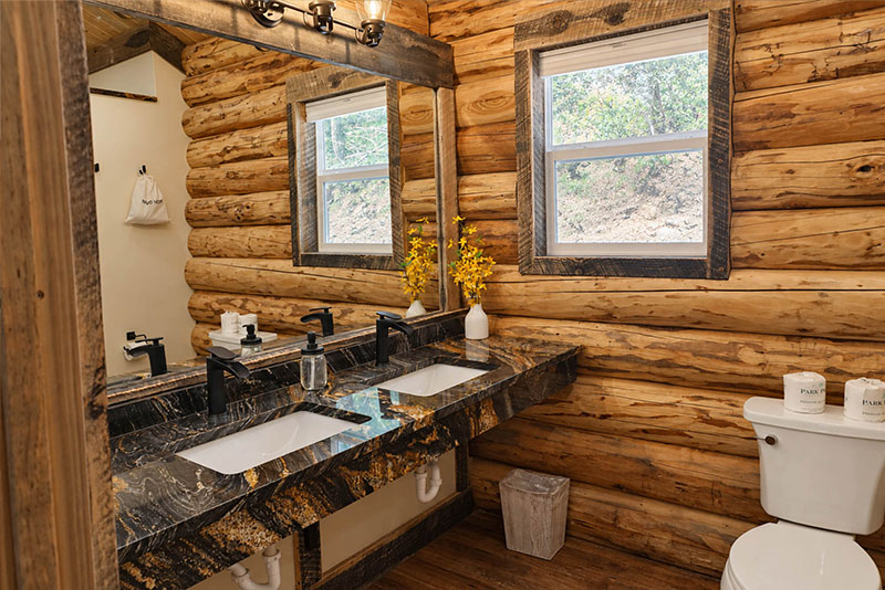 New Cabins at the Bar W Guest Ranch in Whitefish Mt