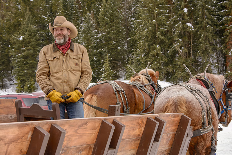 Nightly Stays at the Bar W Guest Ranch in Whitefish Mt