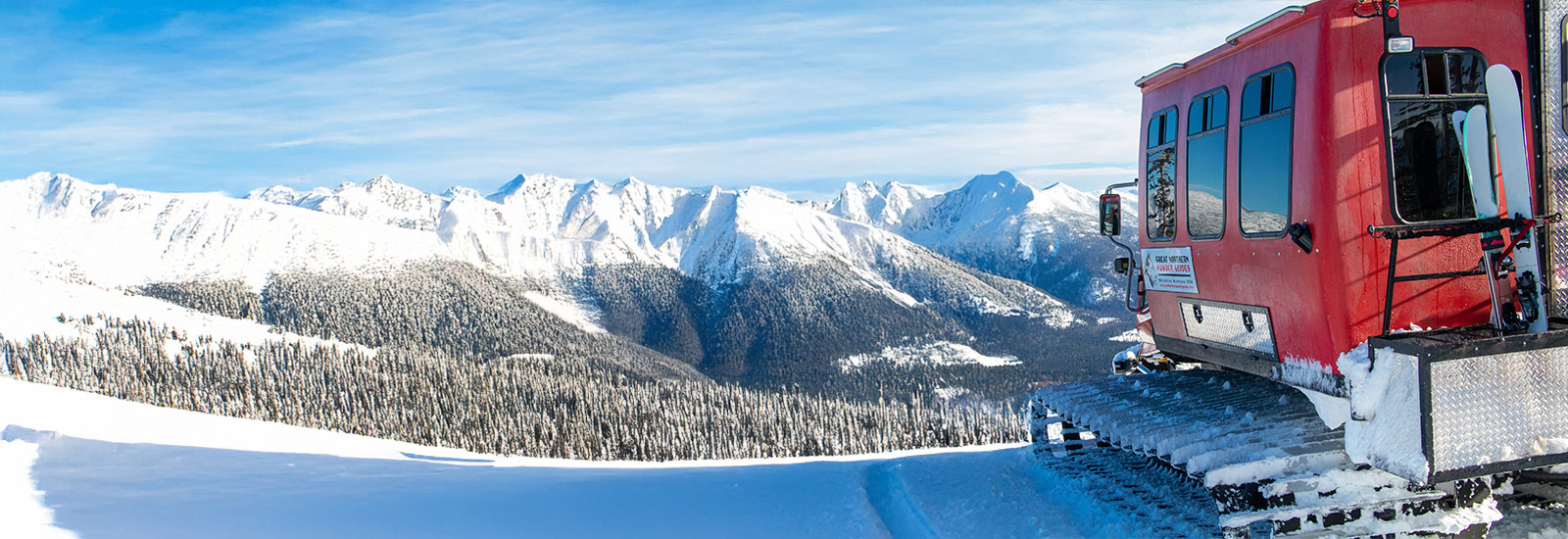 The Bar W Guest Ranch - Whitefish MT - Scenic Snowcat Tour Rides