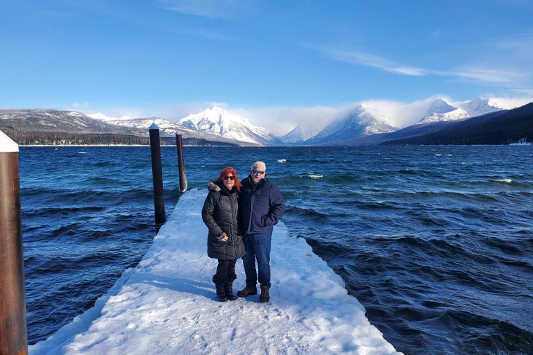 The Bar W - Whitefish Montana - Winter Scenic Drive